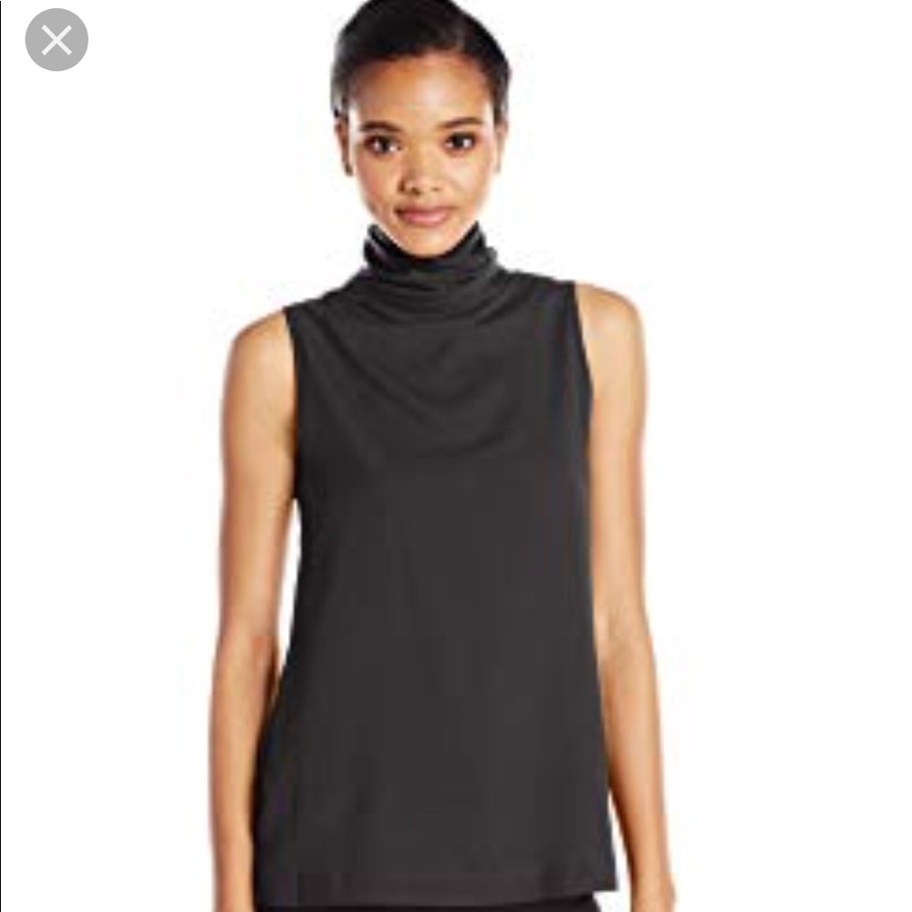 French Connection Polly Plains roll neck top